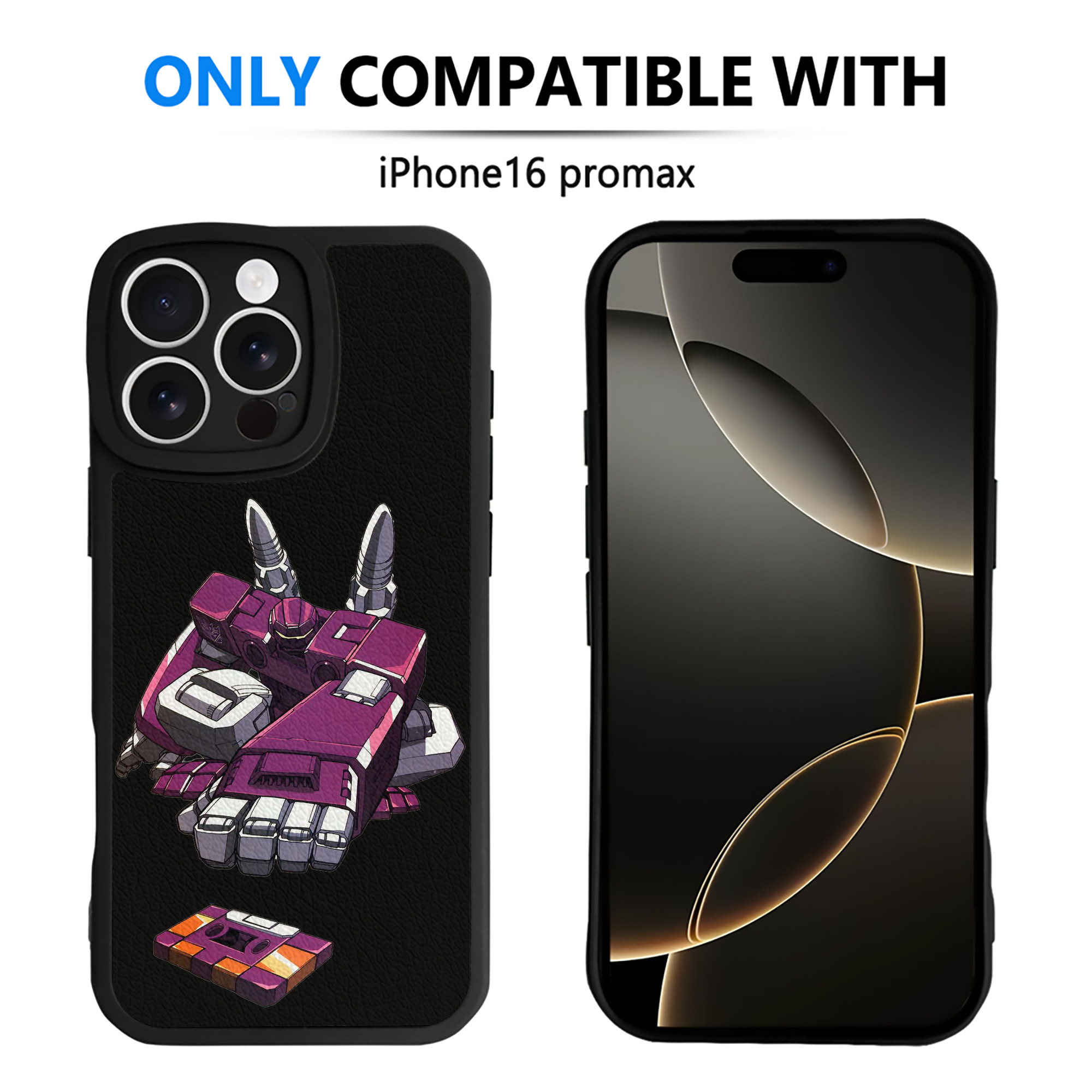 （画像用）  【iPhone 16シリーズ対応】シリコンスマホケース（レザー調） 材質：シリコン